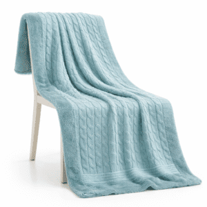 Pături pufoase pentru bebeluși - albastru