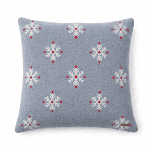 Cushion cover snowflakes- Grey 45cm x 45cm