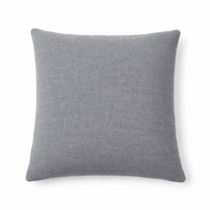 Knitted cushion cover - Cadet grey