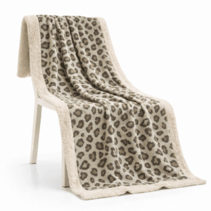 Soft fur blanket for children - Leopard