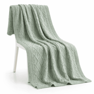 Cozy fur blanket- Green