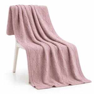 Blanket for sofa - Dusty Pink