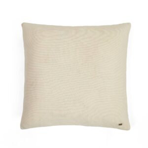 Knitted cushion cover  - Cream