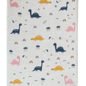 Pătură pufoasă pentru copii - dinozauri