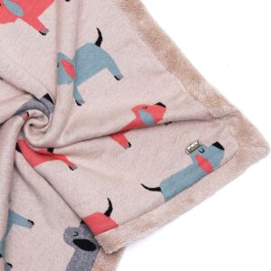 Pătură moale din blană pentru bebeluși - Câinele Scottie