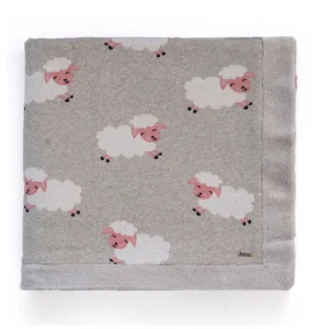 Soft fur blanket for children - Baby sheep