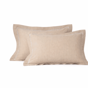Set Fețe de Pernă - Bej 50cm x 75cm