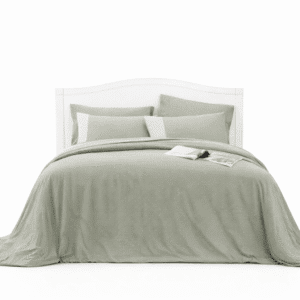 Husă de pilotă reversibilă cu 2 fețe de pernă cu buline - Verde 220 cm x 240 cm