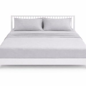 Bed Sheet with 2 Pillow Cases- Grey 224cm x 275cm