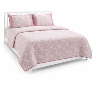 Quilt set - Rustic Fern- Pink
