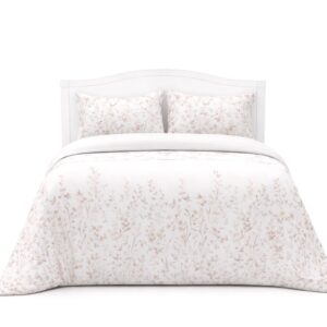 Husă de pilotă cu 2 fețe de pernă - flori multicolore