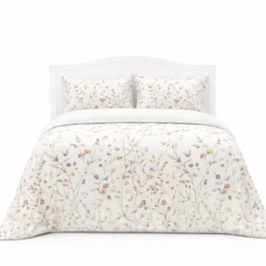 Husă de pilotă cu 2 fețe de pernă - design floral