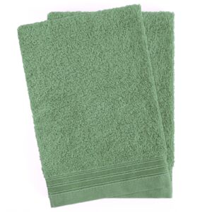 Set Prosoape de Față – Verde salvie 15x22 cm